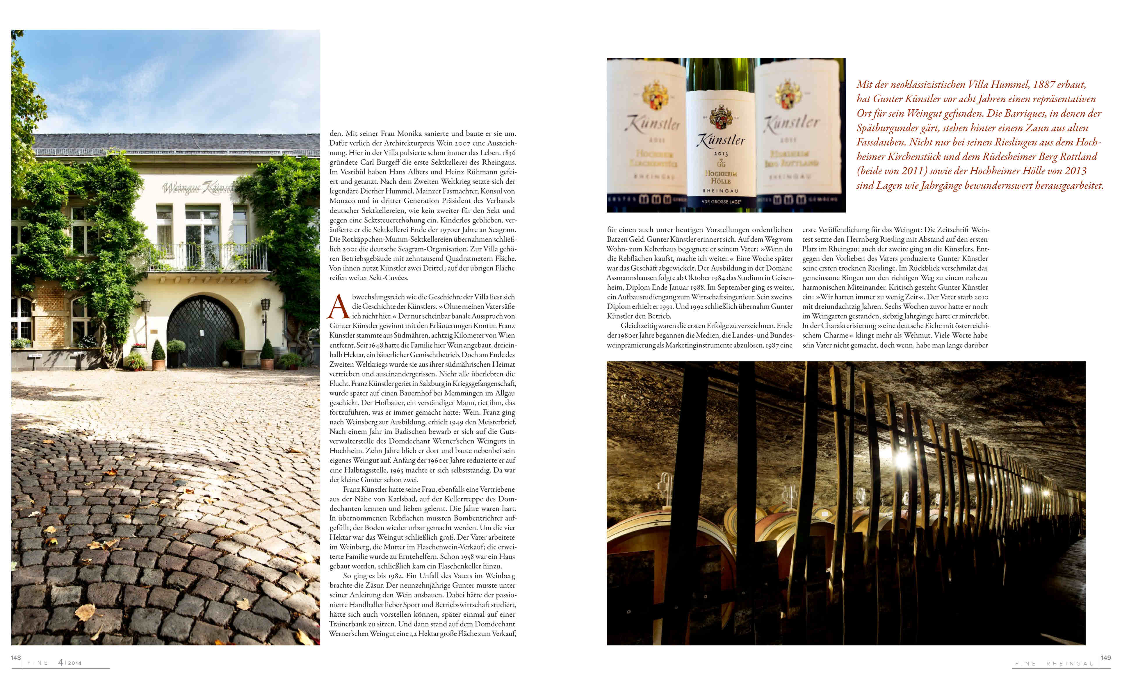 FINE Das Weinmagazin, 27. Ausgabe - 04/2014 FINE Das Weinmagazin, 27. Ausgabe - 04/2014