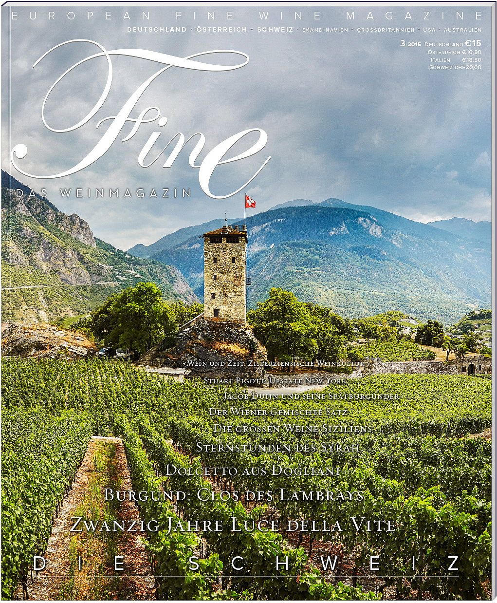 FINE Das Weinmagazin, 30. Ausgabe - 03/2015