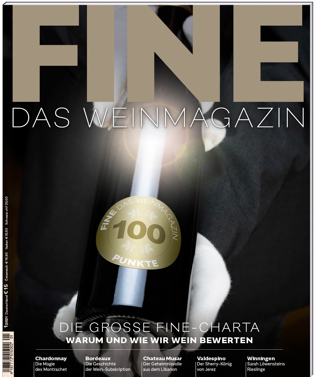 FINE Das Weinmagazin, 52. Ausgabe - 01/2021
