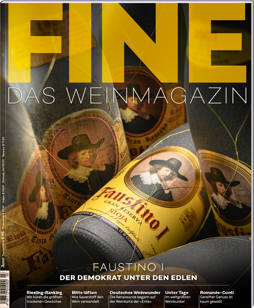 FINE Das Weinmagazin, 54. Ausgabe - 03/2021